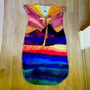 Mara Hoffman Landscape maxi Dashiki sz. O/S NWT